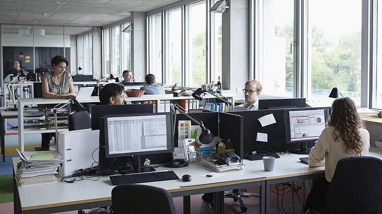 Foto: Großraum-Büro